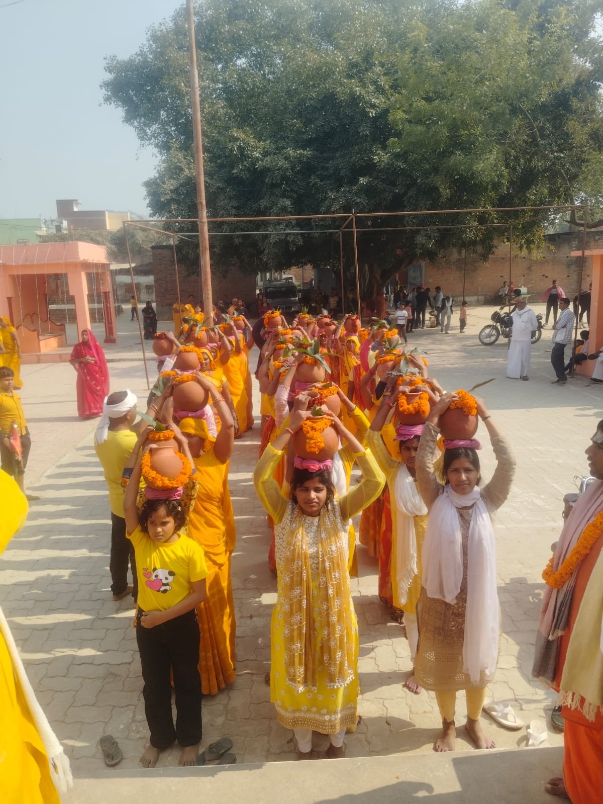  वैदिक मंत्रोच्चार के साथ याज्ञिक अनुष्ठान विधिवत प्रारंभ