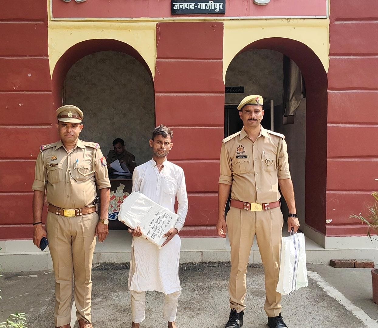 पुलिस ने चचेरे ससुर के हत्यारे को भेजा जेल